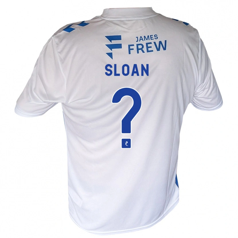 Danxen Niño Camiseta Lauren Sloan #0 Azul Real Blanco 1ª Equipación 2026/27 La Camisa México