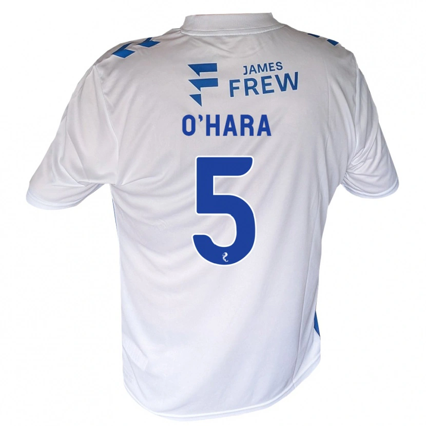 Danxen Niño Camiseta Mark O'hara #5 Azul Real Blanco 1ª Equipación 2026/27 La Camisa México