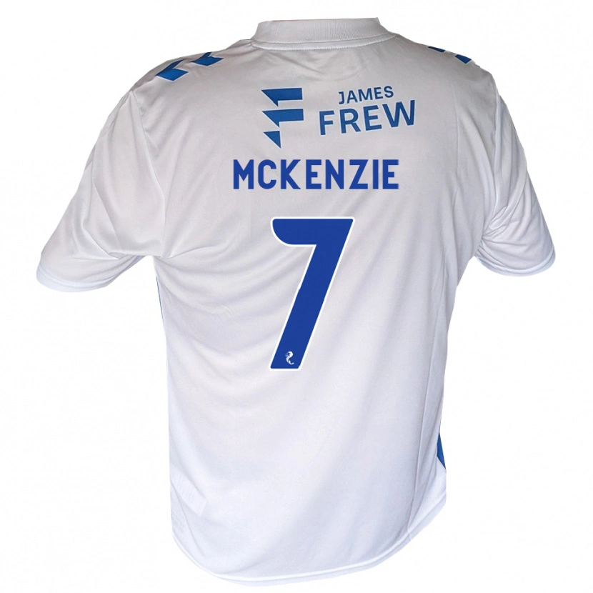 Danxen Niño Camiseta Rory Mckenzie #7 Azul Real Blanco 1ª Equipación 2026/27 La Camisa México