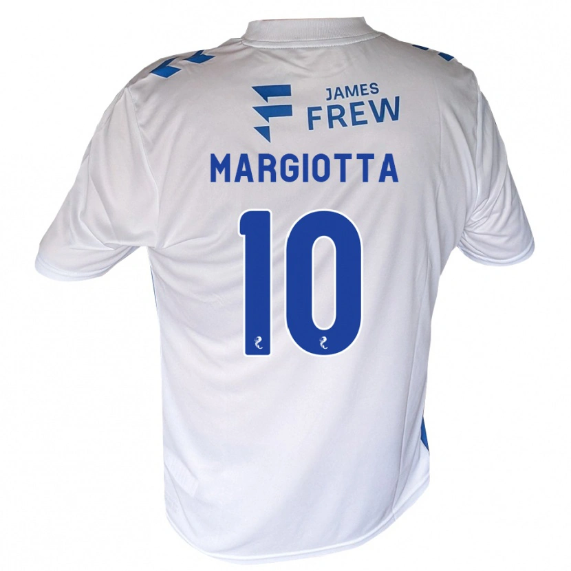 Danxen Niño Camiseta Remo Margiotta #10 Azul Real Blanco 1ª Equipación 2026/27 La Camisa México