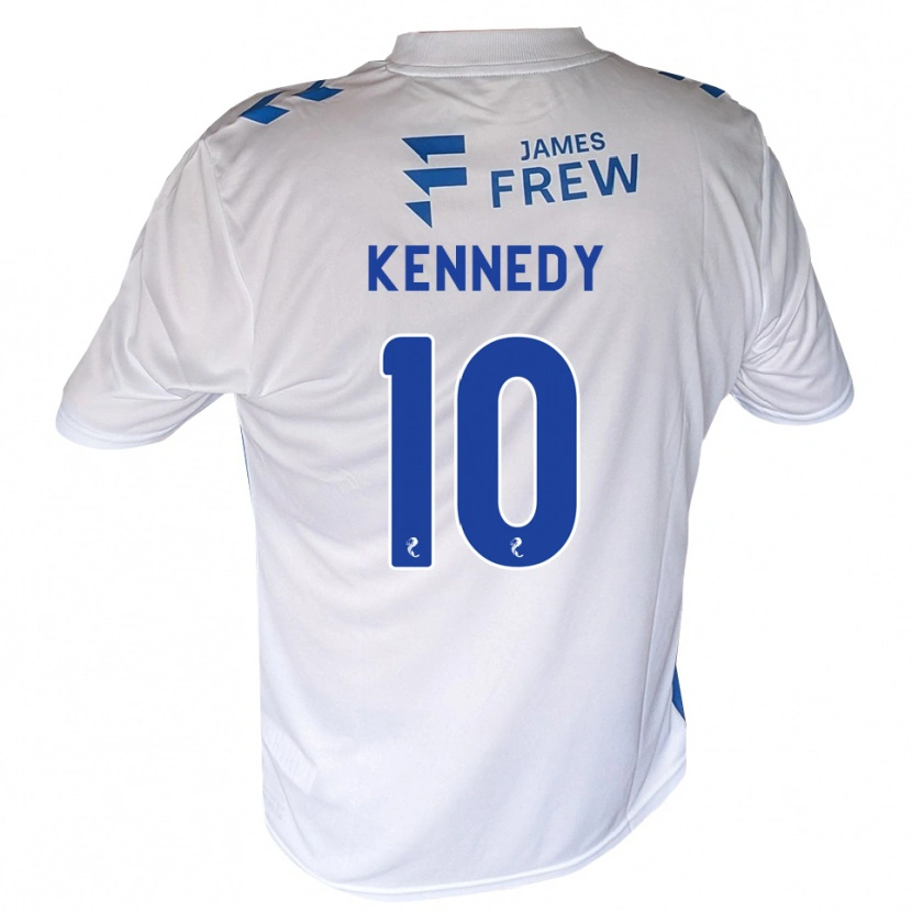 Danxen Niño Camiseta Matty Kennedy #10 Azul Real Blanco 1ª Equipación 2026/27 La Camisa México