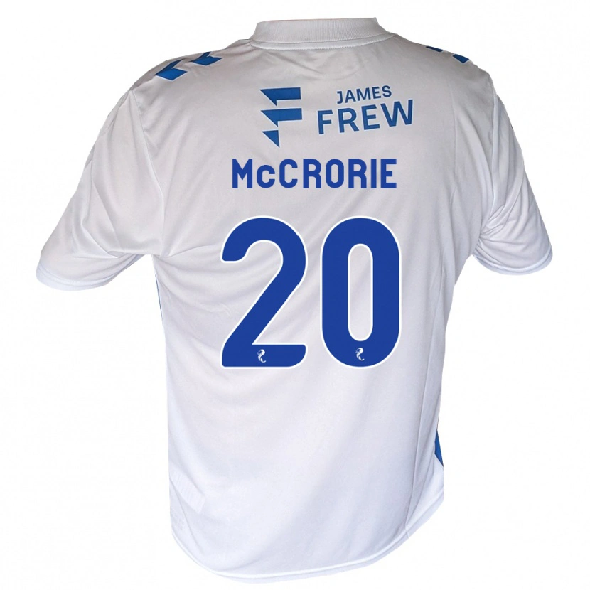 Danxen Niño Camiseta Robby Mccrorie #20 Azul Real Blanco 1ª Equipación 2026/27 La Camisa México