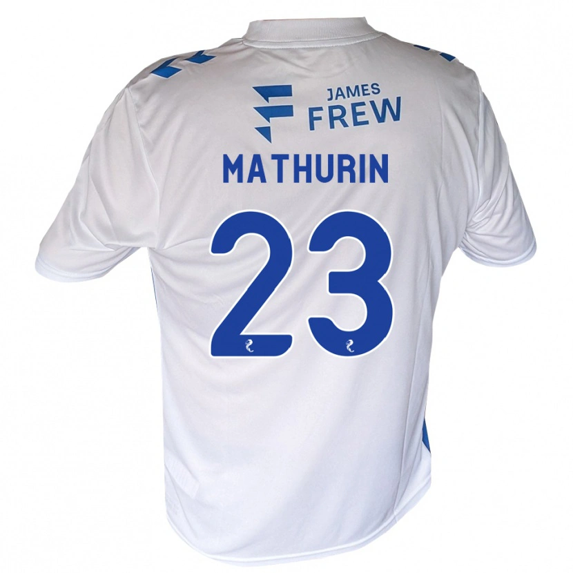 Danxen Niño Camiseta Roshaun Mathurin #23 Azul Real Blanco 1ª Equipación 2026/27 La Camisa México