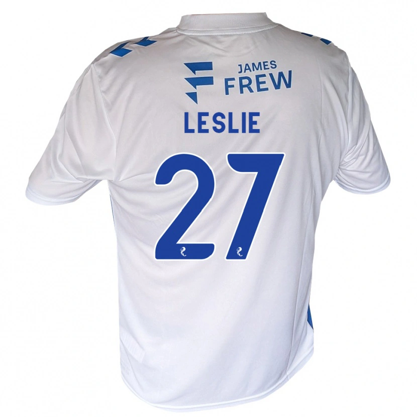 Danxen Niño Camiseta Kian Leslie #27 Azul Real Blanco 1ª Equipación 2026/27 La Camisa México