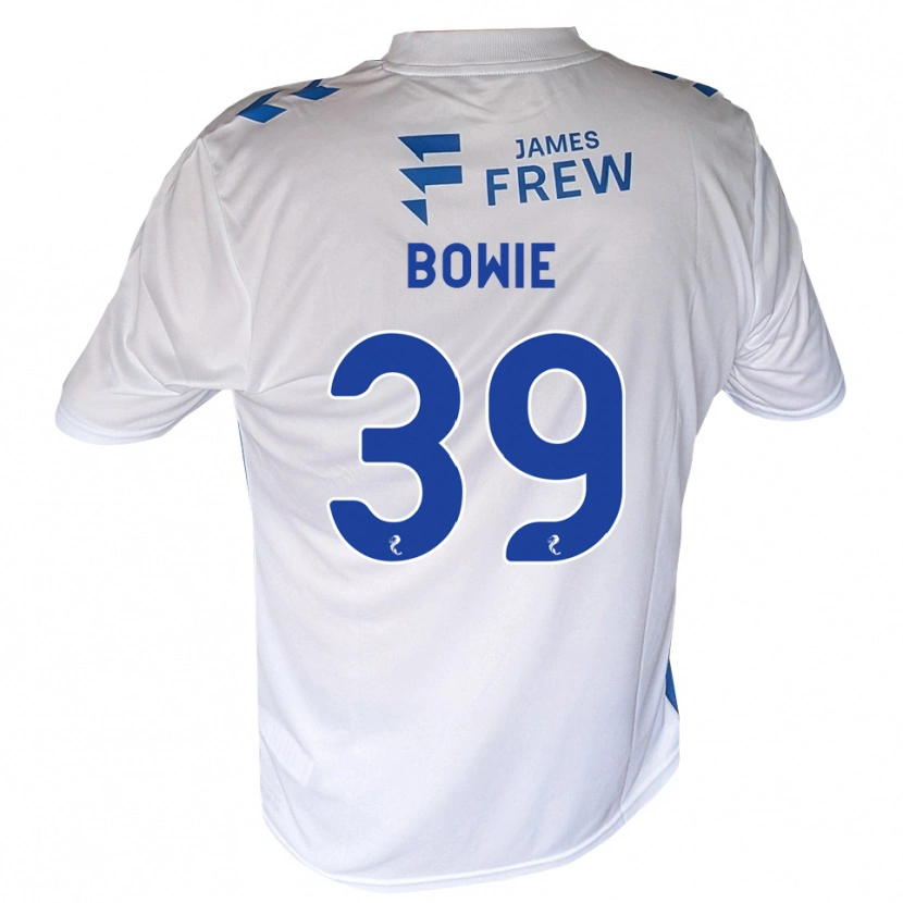 Danxen Niño Camiseta Euan Bowie #39 Azul Real Blanco 1ª Equipación 2026/27 La Camisa México