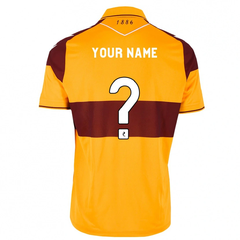 Danxen Niño Camiseta Su Nombre #0 Granate Naranja 1ª Equipación 2026/27 La Camisa México