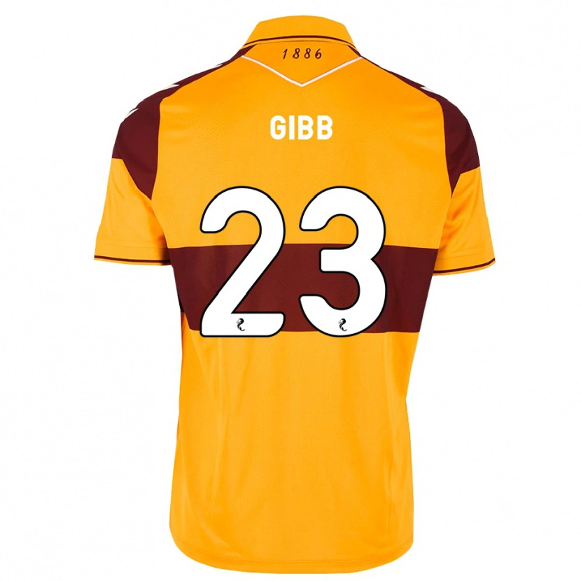 Danxen Niño Camiseta Sarah Gibb #23 Granate Naranja 1ª Equipación 2026/27 La Camisa México