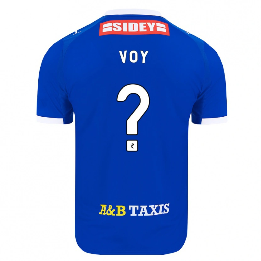 Danxen Niño Camiseta Cole Voy #0 Azul Rojo Amarillo 1ª Equipación 2026/27 La Camisa México