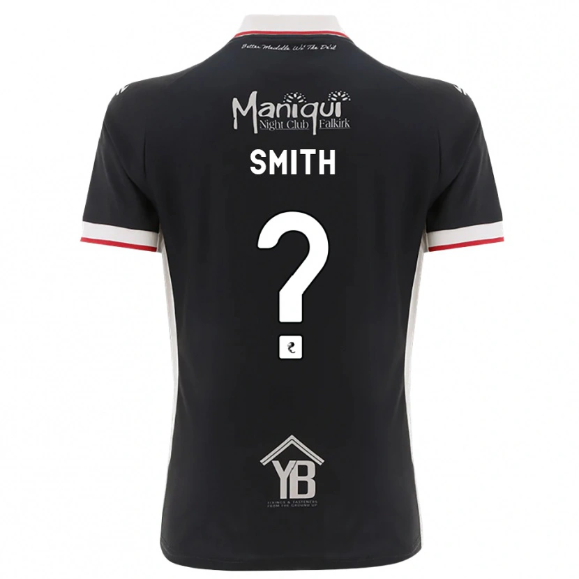 Danxen Niño Camiseta Mhairi Smith #0 Negro Blanco Rojo 1ª Equipación 2026/27 La Camisa México