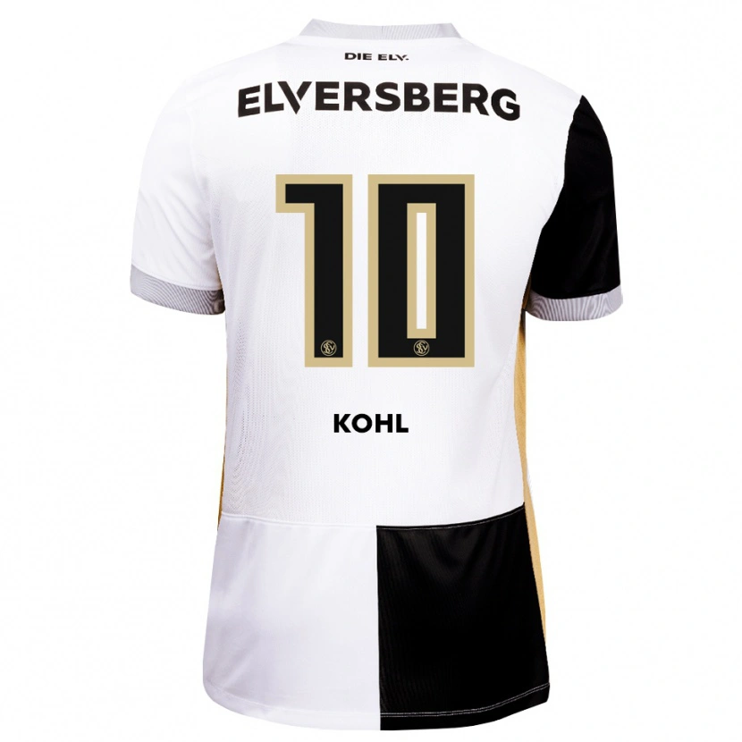 Danxen Niño Camiseta Florian Kohl #10 Negro Blanco Marrón 1ª Equipación 2026/27 La Camisa México
