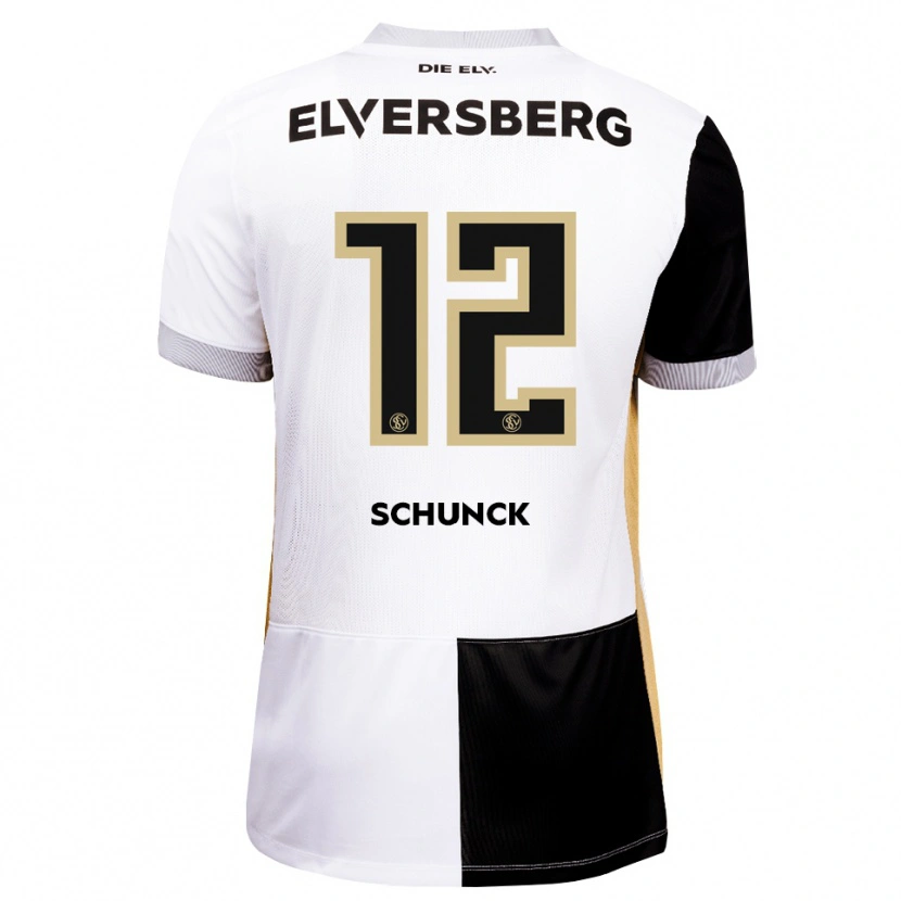 Danxen Niño Camiseta Jan Schunck #12 Negro Blanco Marrón 1ª Equipación 2026/27 La Camisa México