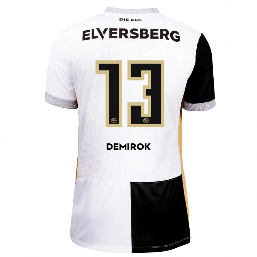 Danxen Niño Camiseta Kaan Demirok #13 Negro Blanco Marrón 1ª Equipación 2026/27 La Camisa México