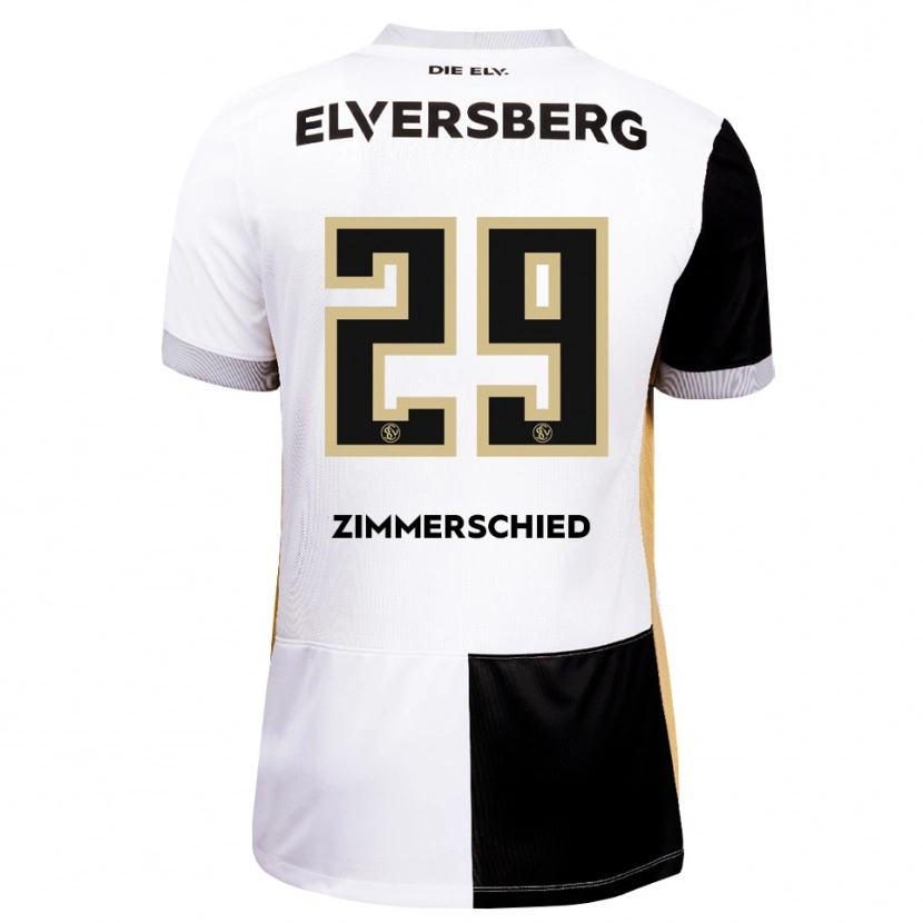 Danxen Niño Camiseta Tom Zimmerschied #29 Negro Blanco Marrón 1ª Equipación 2026/27 La Camisa México