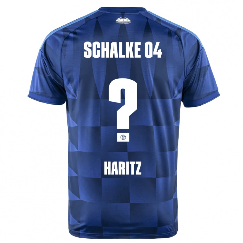 Danxen Niño Camiseta Sam Haritz #0 Azul Oscuro Amarillo Blanco 1ª Equipación 2026/27 La Camisa México