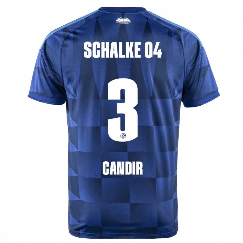 Danxen Niño Camiseta Noah Candir #3 Azul Oscuro Amarillo Blanco 1ª Equipación 2026/27 La Camisa México