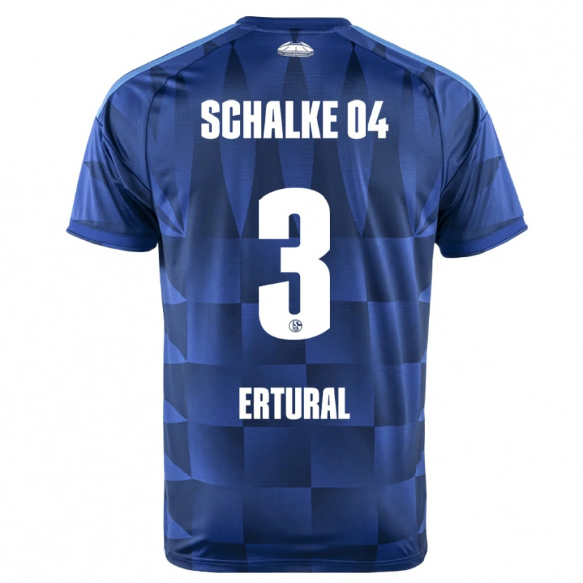 Danxen Niño Camiseta Levin Ertural #3 Azul Oscuro Amarillo Blanco 1ª Equipación 2026/27 La Camisa México