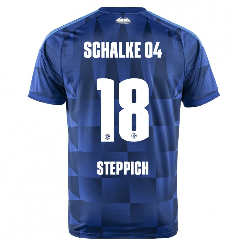 Danxen Niño Camiseta Bianca Steppich #18 Azul Oscuro Amarillo Blanco 1ª Equipación 2026/27 La Camisa México