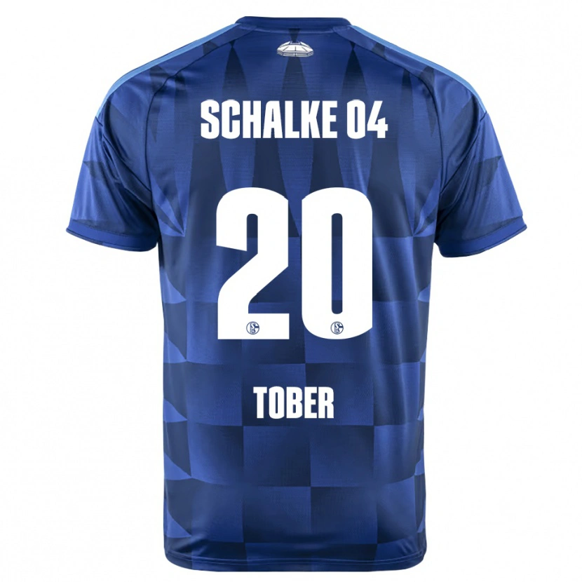 Danxen Niño Camiseta Louis Tober #20 Azul Oscuro Amarillo Blanco 1ª Equipación 2026/27 La Camisa México