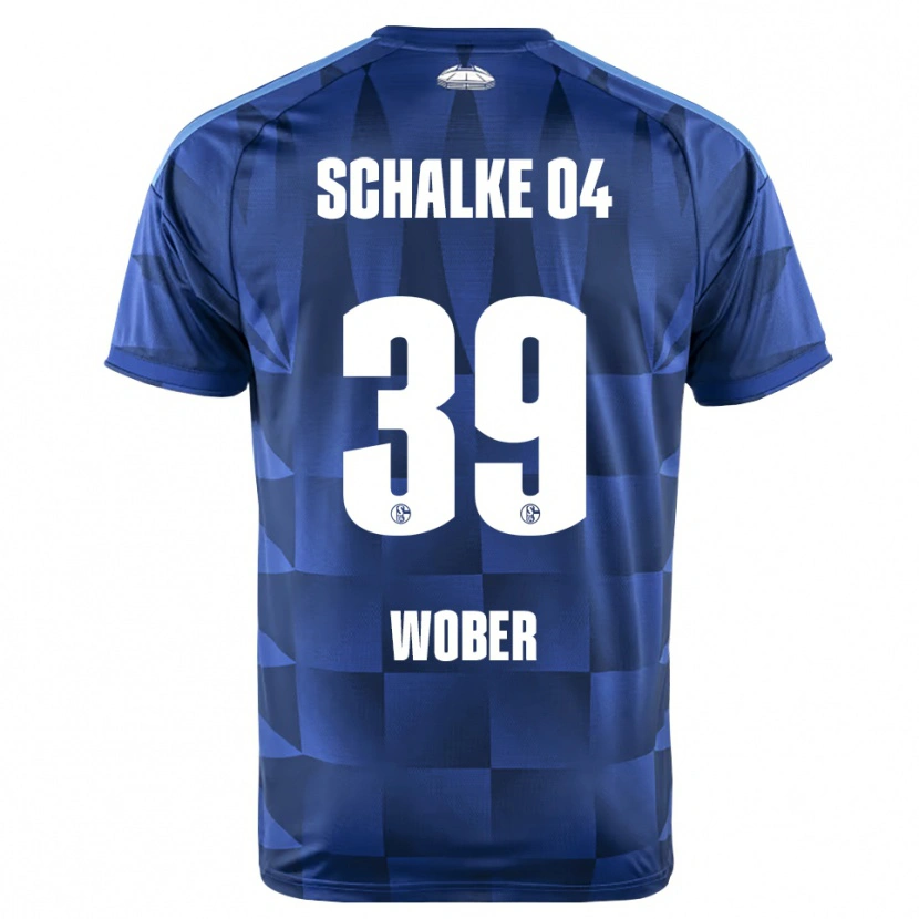 Danxen Niño Camiseta Maximilian Wöber #39 Azul Oscuro Amarillo Blanco 1ª Equipación 2026/27 La Camisa México