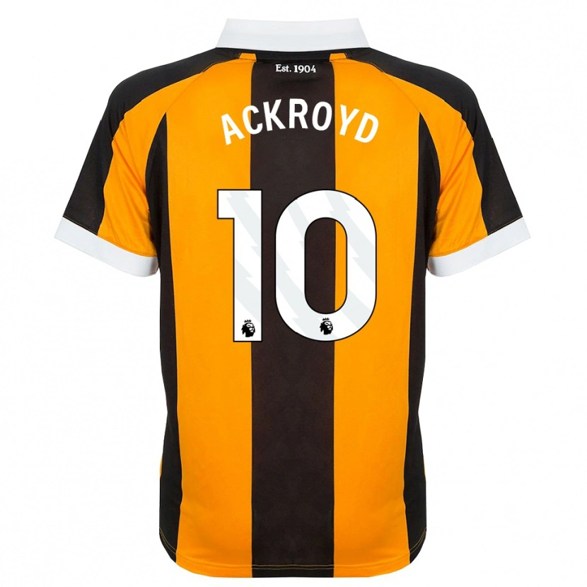 Danxen Niño Camiseta Rachael Ackroyd #10 Naranja Negro Blanco 1ª Equipación 2026/27 La Camisa México