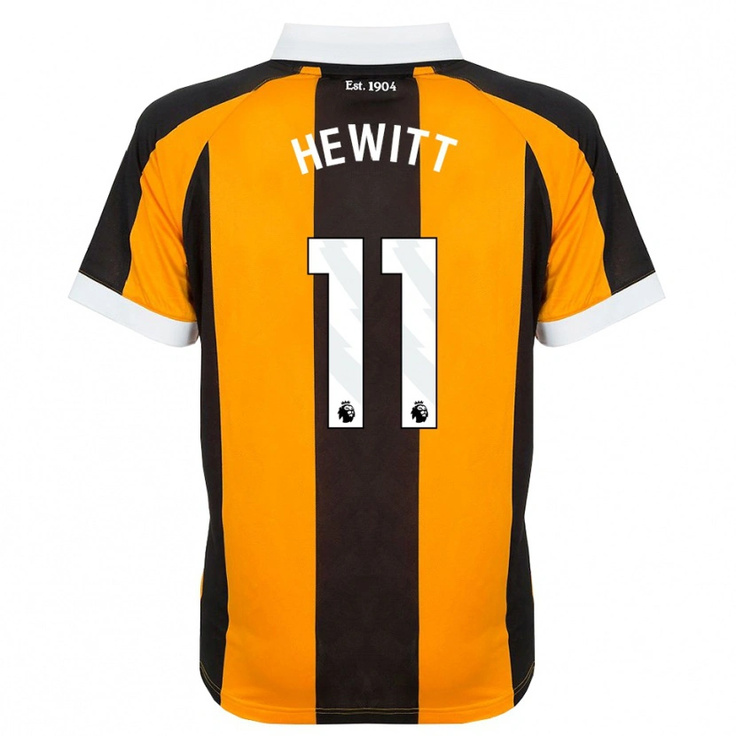 Danxen Niño Camiseta Stan Hewitt #11 Naranja Negro Blanco 1ª Equipación 2026/27 La Camisa México
