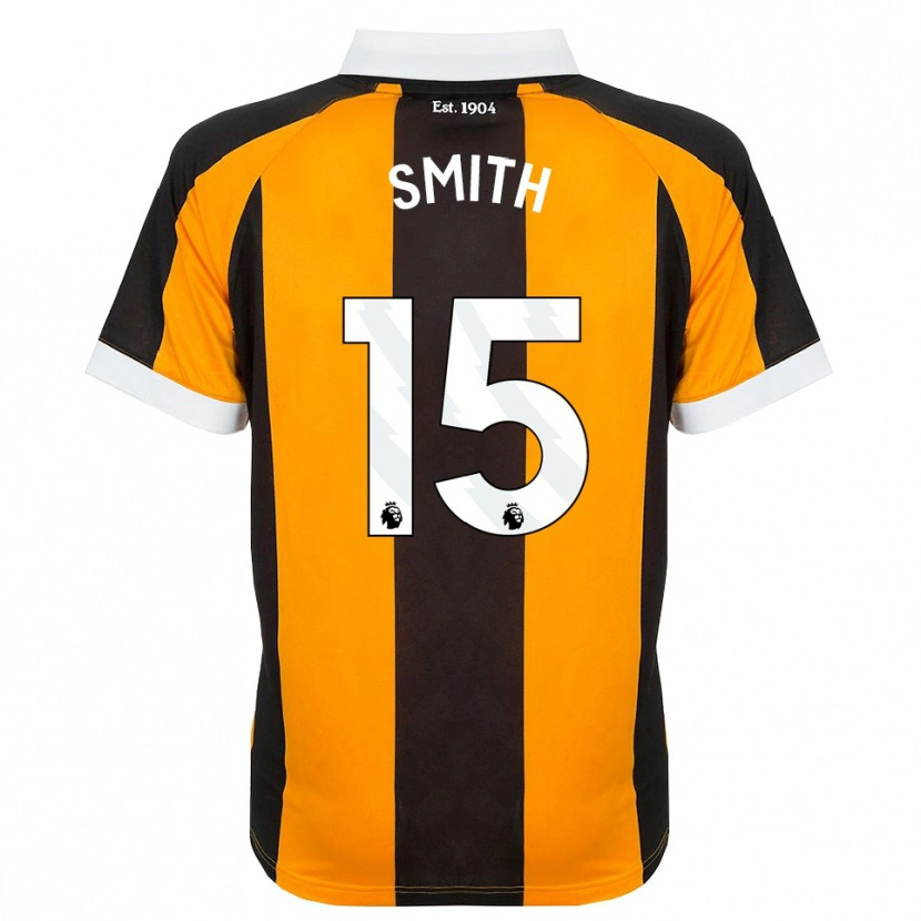 Danxen Niño Camiseta Suey Smith #15 Naranja Negro Blanco 1ª Equipación 2026/27 La Camisa México