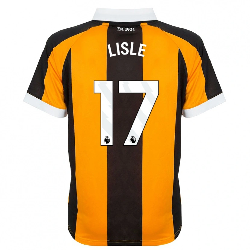 Danxen Niño Camiseta Mary Lisle #17 Naranja Negro Blanco 1ª Equipación 2026/27 La Camisa México