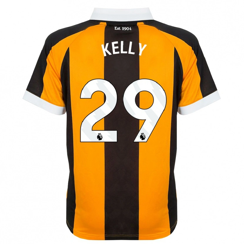 Danxen Niño Camiseta Ace Kelly #29 Naranja Negro Blanco 1ª Equipación 2026/27 La Camisa México