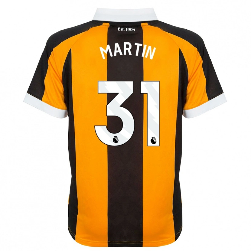 Danxen Niño Camiseta Faith Martin #31 Naranja Negro Blanco 1ª Equipación 2026/27 La Camisa México