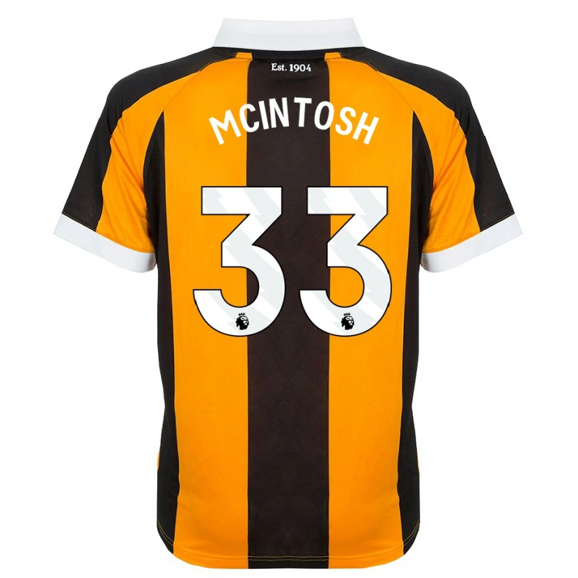 Danxen Niño Camiseta Lucy Mcintosh #33 Naranja Negro Blanco 1ª Equipación 2026/27 La Camisa México