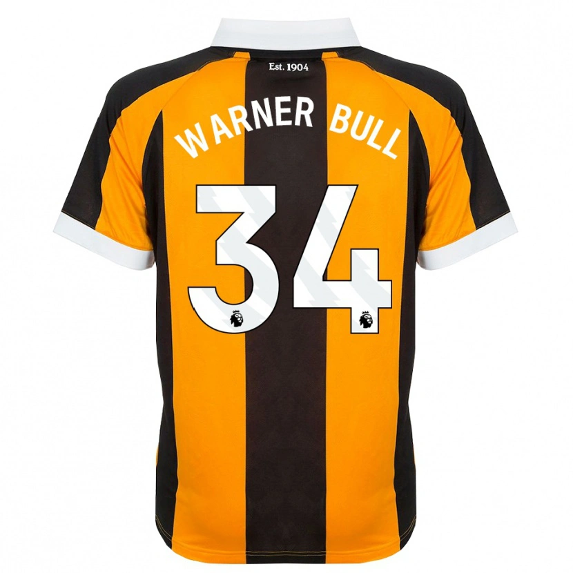 Danxen Niño Camiseta Lucy Warner-Bull #34 Naranja Negro Blanco 1ª Equipación 2026/27 La Camisa México
