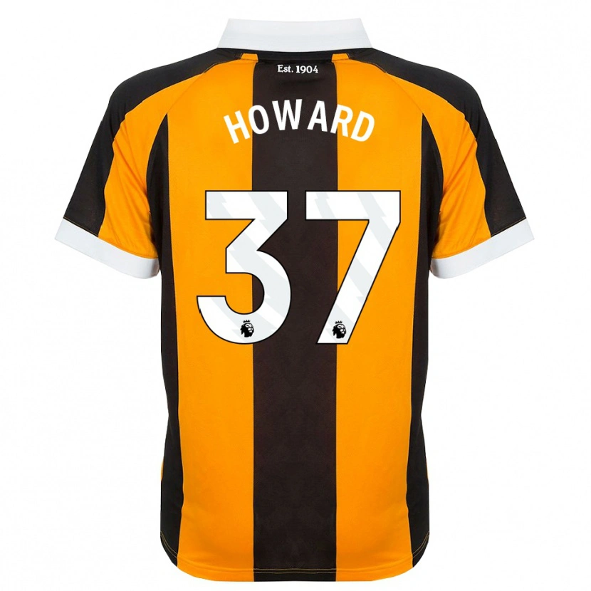 Danxen Niño Camiseta Scarlet Howard #37 Naranja Negro Blanco 1ª Equipación 2026/27 La Camisa México
