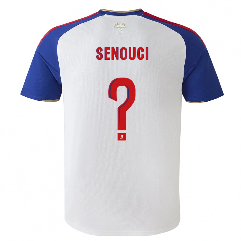 Danxen Niño Camiseta Nadhir Senouci #0 Azul Real Rojo Blanco 1ª Equipación 2026/27 La Camisa México