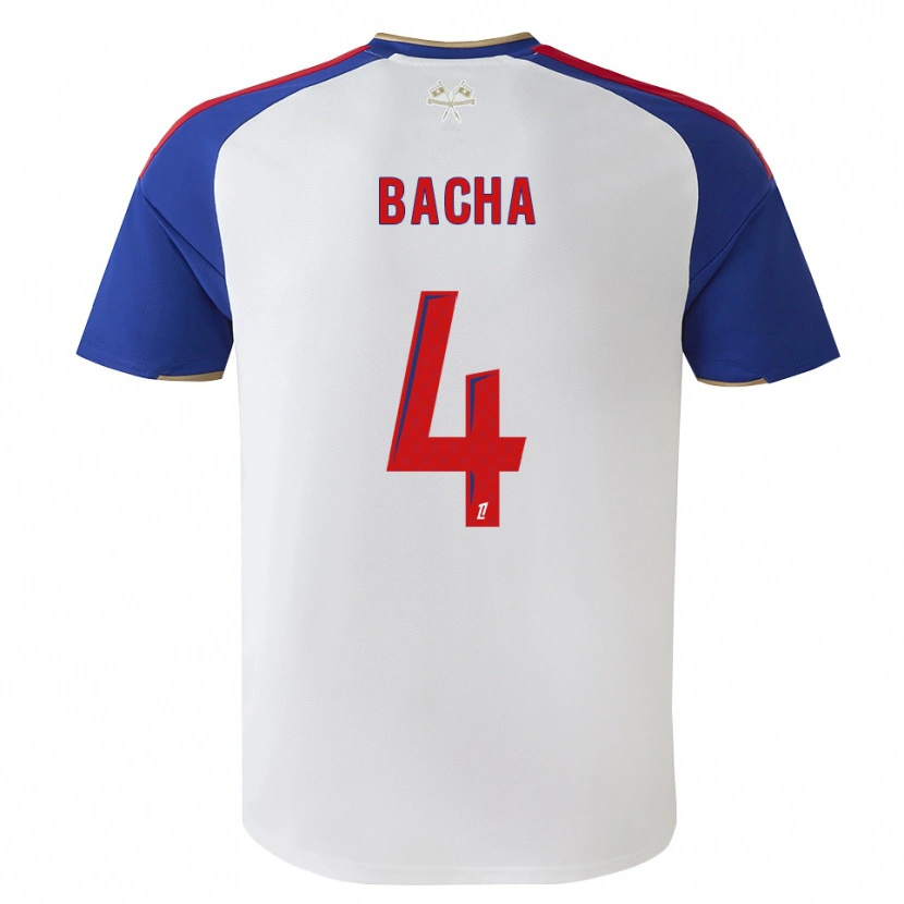 Danxen Niño Camiseta Selma Bacha #4 Azul Real Rojo Blanco 1ª Equipación 2026/27 La Camisa México