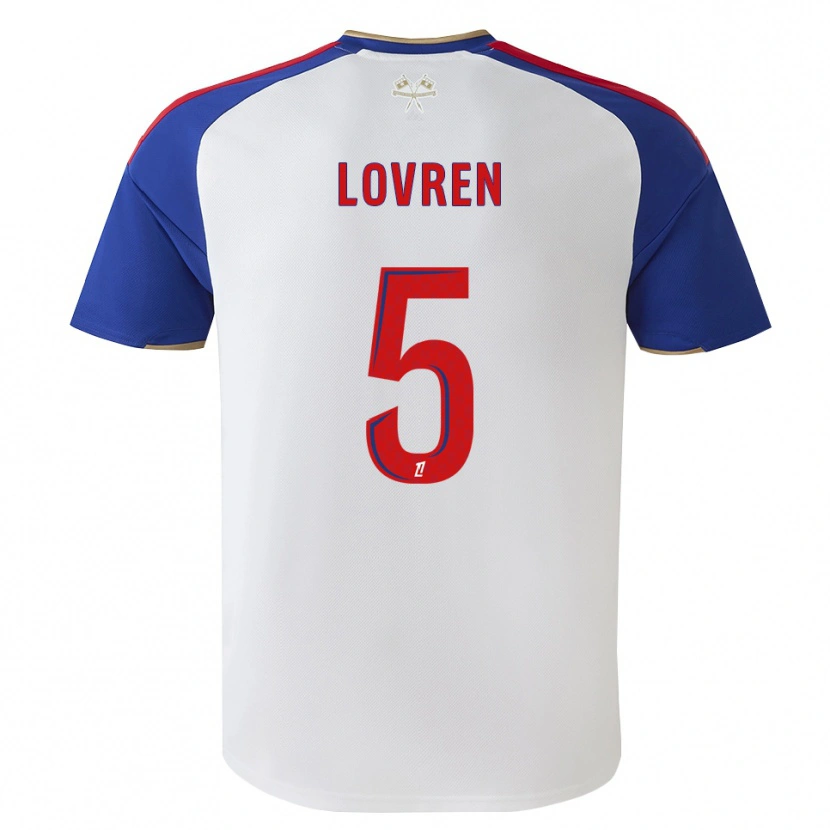 Danxen Niño Camiseta Dejan Lovren #5 Azul Real Rojo Blanco 1ª Equipación 2026/27 La Camisa México