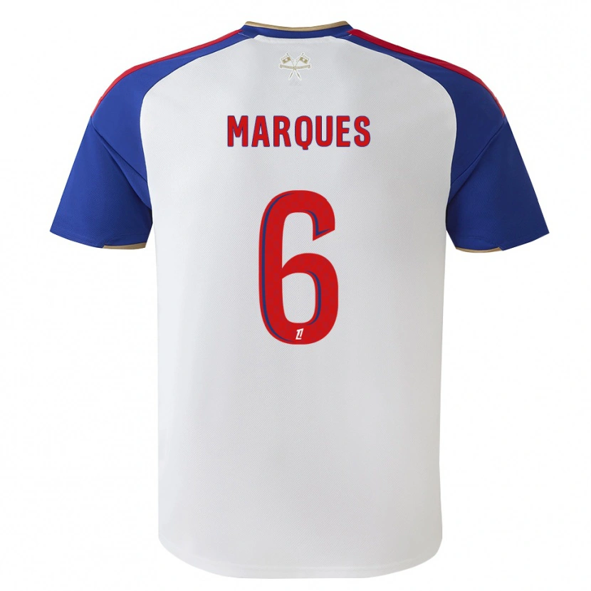 Danxen Niño Camiseta Joss Marques #6 Azul Real Rojo Blanco 1ª Equipación 2026/27 La Camisa México