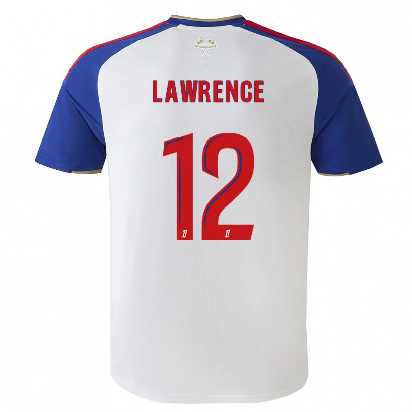 Danxen Niño Camiseta Ashley Lawrence #12 Azul Real Rojo Blanco 1ª Equipación 2026/27 La Camisa México