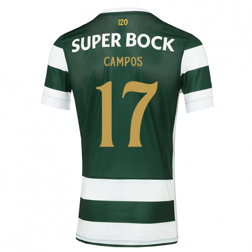 Danxen Niño Camiseta Tiago Campos #17 Grisardodarkslategray Blanco 1ª Equipación 2026/27 La Camisa México