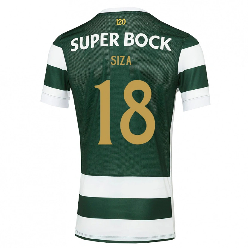 Danxen Niño Camiseta Sergio Siza #18 Grisardodarkslategray Blanco 1ª Equipación 2026/27 La Camisa México