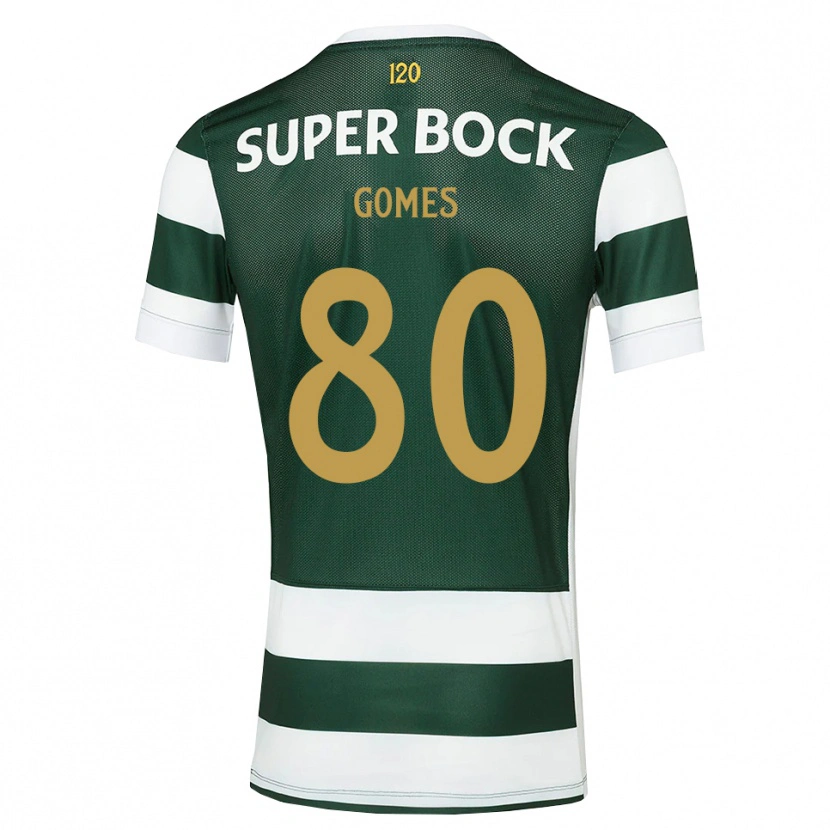 Danxen Niño Camiseta Luís Gomes #80 Grisardodarkslategray Blanco 1ª Equipación 2026/27 La Camisa México