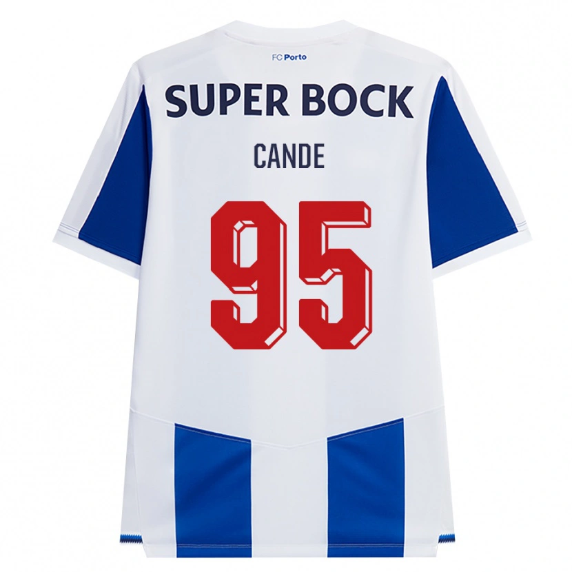 Danxen Niño Camiseta Anhá Cande #95 Azul Blanco Rojo 1ª Equipación 2026/27 La Camisa México
