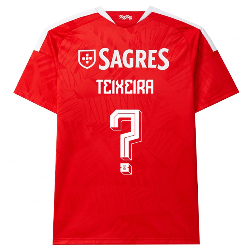 Danxen Niño Camiseta Ricardo Teixeira #0 Rojo Blanco Amarillo 1ª Equipación 2026/27 La Camisa México