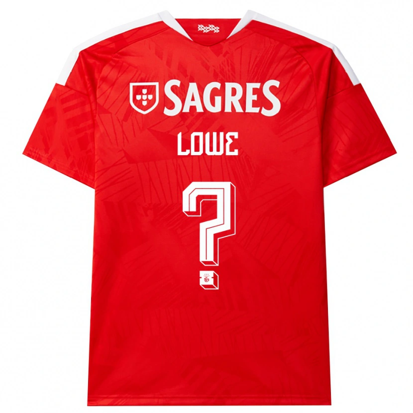 Danxen Niño Camiseta Fletcher Lowe #0 Rojo Blanco Amarillo 1ª Equipación 2026/27 La Camisa México