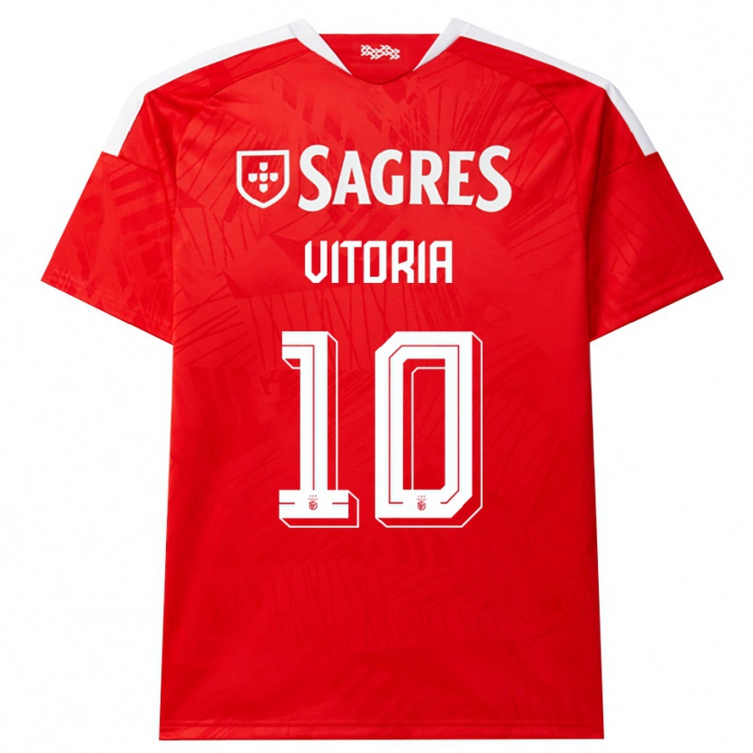Danxen Niño Camiseta Ana Vitoria #10 Rojo Blanco Amarillo 1ª Equipación 2026/27 La Camisa México