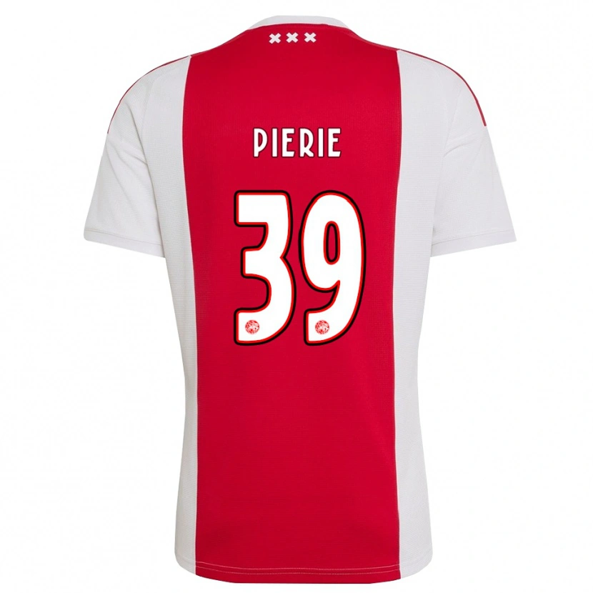 Danxen Niño Camiseta Kik Pierie #39 Rojo Blanco Amarillo 1ª Equipación 2026/27 La Camisa México