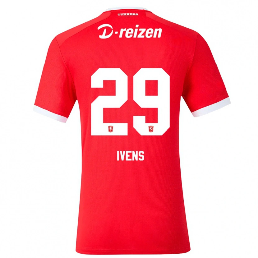 Danxen Niño Camiseta Rose Ivens #29 Rojo Blanco 1ª Equipación 2026/27 La Camisa México