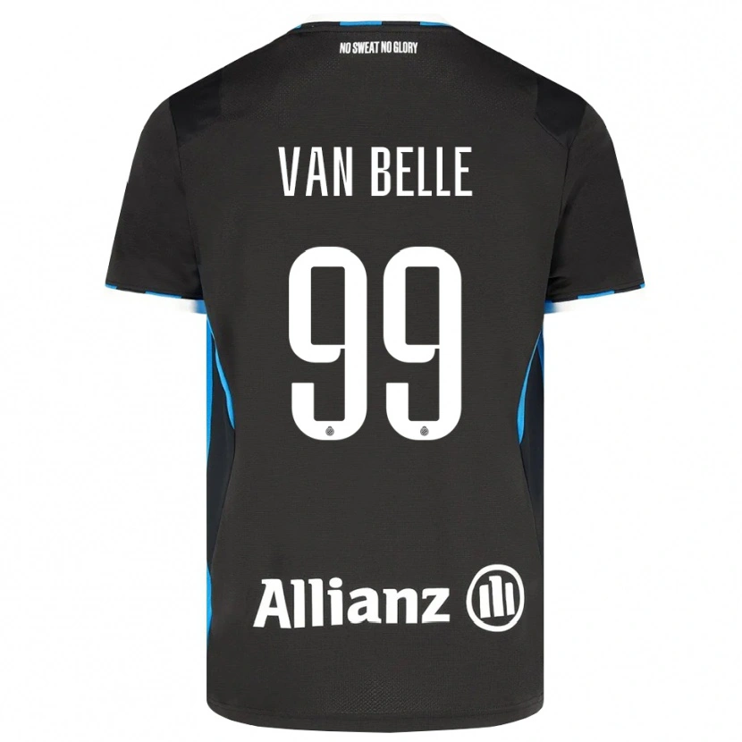 Danxen Niño Camiseta Lyndsey Van Belle #99 Negro Rojo Azul 1ª Equipación 2026/27 La Camisa México