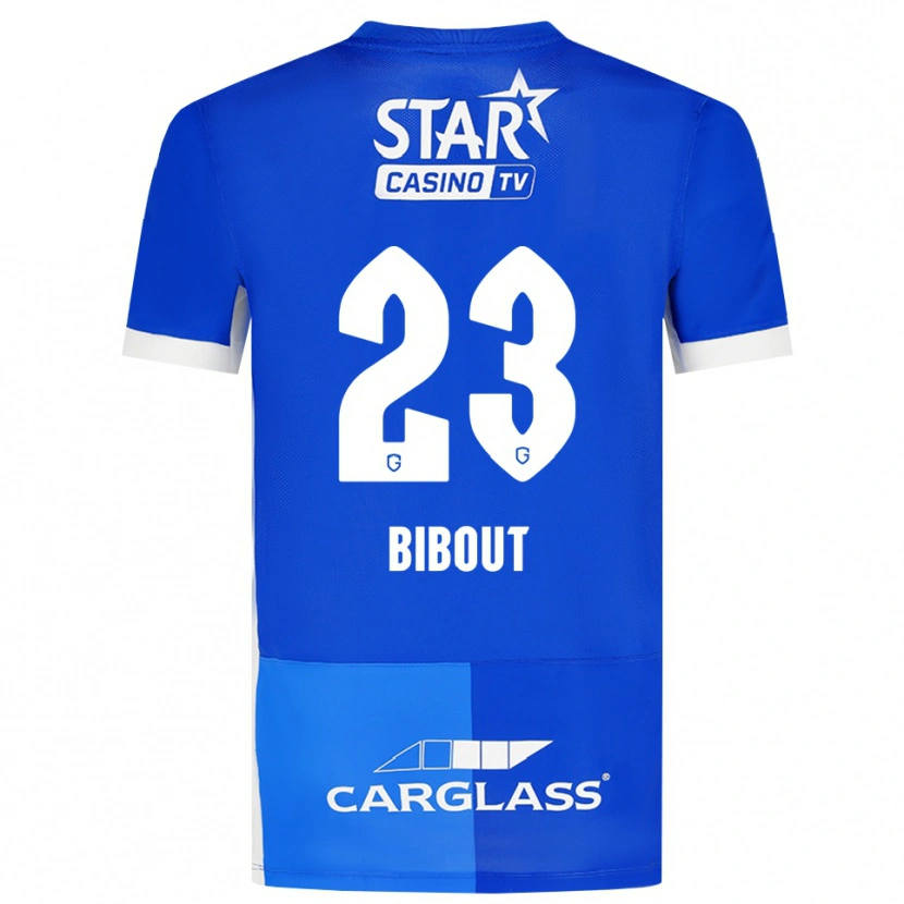 Danxen Niño Camiseta Aaron Bibout #23 Azulmedio Azulreal Blanco 1ª Equipación 2026/27 La Camisa México