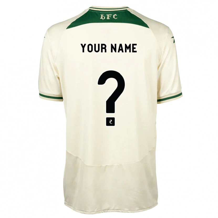 Danxen Niño Camiseta Su Nombre #0 Blanco Verde Bosque 2ª Equipación 2026/27 La Camisa México