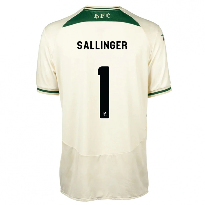 Danxen Niño Camiseta Raphael Sallinger #1 Blanco Verde Bosque 2ª Equipación 2026/27 La Camisa México